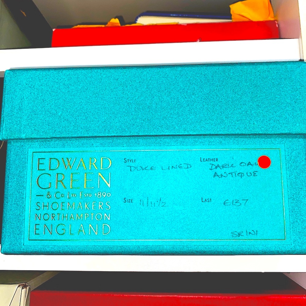 Edward Green Loafers 11.5. Box & Shoe Bags incl.
